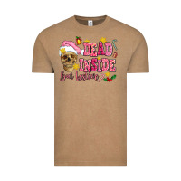 Vintage Coffee dead inside but festive Vintage Tee - AdoDesignShop