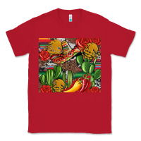Red mexican cacti Classic Tee - Artiststas