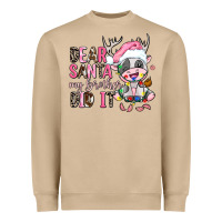 Mushroom dear santa my brother did it Heavyweight Sweatshirt - AdoDesignShop