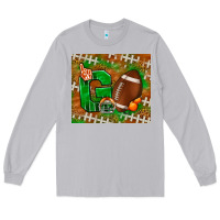 Moon Dust go american football leopard Long Sleeve Tee - NancyCooperArtShop