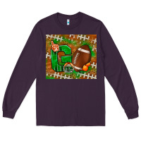 Go American Football Leopard Long Sleeve Tee | Teevron