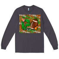 Smoke go american football leopard Long Sleeve Tee - NancyCooperArtShop