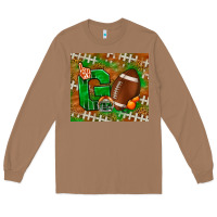 Toasted Coconut go american football leopard Long Sleeve Tee - NancyCooperArtShop