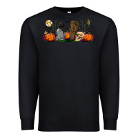 Black headstone and coffin lebbey glass Premium Sweatshirt - BundleAndBundleShop