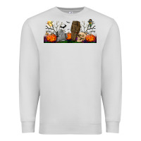 Dove Grey headstone and coffin lebbey glass Premium Sweatshirt - BundleAndBundleShop