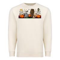 Sandshell headstone and coffin lebbey glass Premium Sweatshirt - BundleAndBundleShop