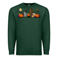 Sports Green headstone and coffin lebbey glass Premium Sweatshirt - BundleAndBundleShop
