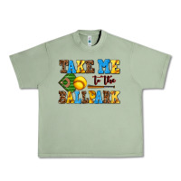 Oil Green take me to the ballpark softball Urban Heavy Tee - AdoDesignShop