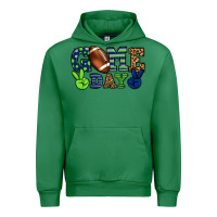 Emerald Game day green and blue team color Urban Hoodie - HowdyJamesFarm