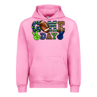 Fuchsia Pink Game day green and blue team color Urban Hoodie - HowdyJamesFarm