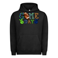 Pigment Black Game day green and blue team color Urban Hoodie - HowdyJamesFarm