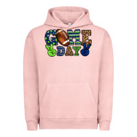 Pigment Salmon Game day green and blue team color Urban Hoodie - HowdyJamesFarm