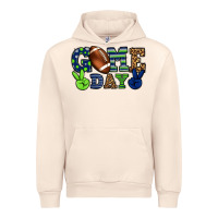 Sandshell Game day green and blue team color Urban Hoodie - HowdyJamesFarm