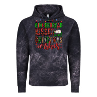 Cloud Black gingerbread kisses and christmas wishes Vintage Hoodie - FaDigitalArtStudio