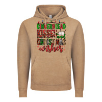 Vintage Coffee gingerbread kisses and christmas wishes Vintage Hoodie - FaDigitalArtStudio