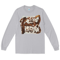 Moon Dust hand drawn cowhide cow fur Long Sleeve Tee - BarkalooDesign