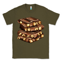 Army Green nut and chocolate Classic Tee - AdoDesignShop