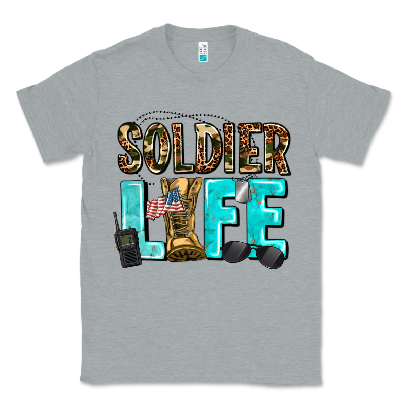 Soldier  Life Classic Tee by AdoDesignShop | Teevron