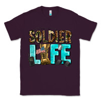 Plum soldier  life Classic Tee - AdoDesignShop