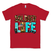 Red soldier  life Classic Tee - AdoDesignShop