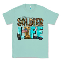 Seafoam soldier  life Classic Tee - AdoDesignShop