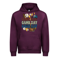 Game Day Lightning Bolt Baseball Urban Hoodie | Teevron