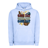 Pigment Grape Ice Game Day lightning bolt Baseball Urban Hoodie - HowdyJamesFarm