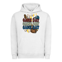 Pigment Lunar Rock Game Day lightning bolt Baseball Urban Hoodie - HowdyJamesFarm