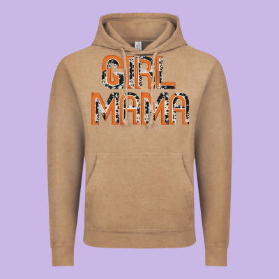 Girl Mama Vintage Hoodie Designed By Jahusdesignshop