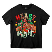 Black Merry and bright black girl sneakers Heavy Core Tee - RanaPortraitStore