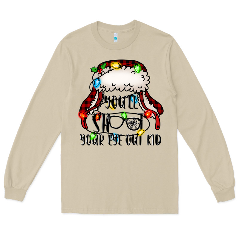 You'll Shoot Your Eye Out Kid Christmas Story Long Sleeve Tee by Jasminsmagicworld | Teevron