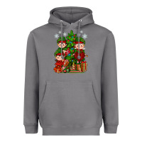 Storm Mimi Elf, Mama Elf, Child Elf Christmas Heavyweight Hoodie - BundleAndBundleShop