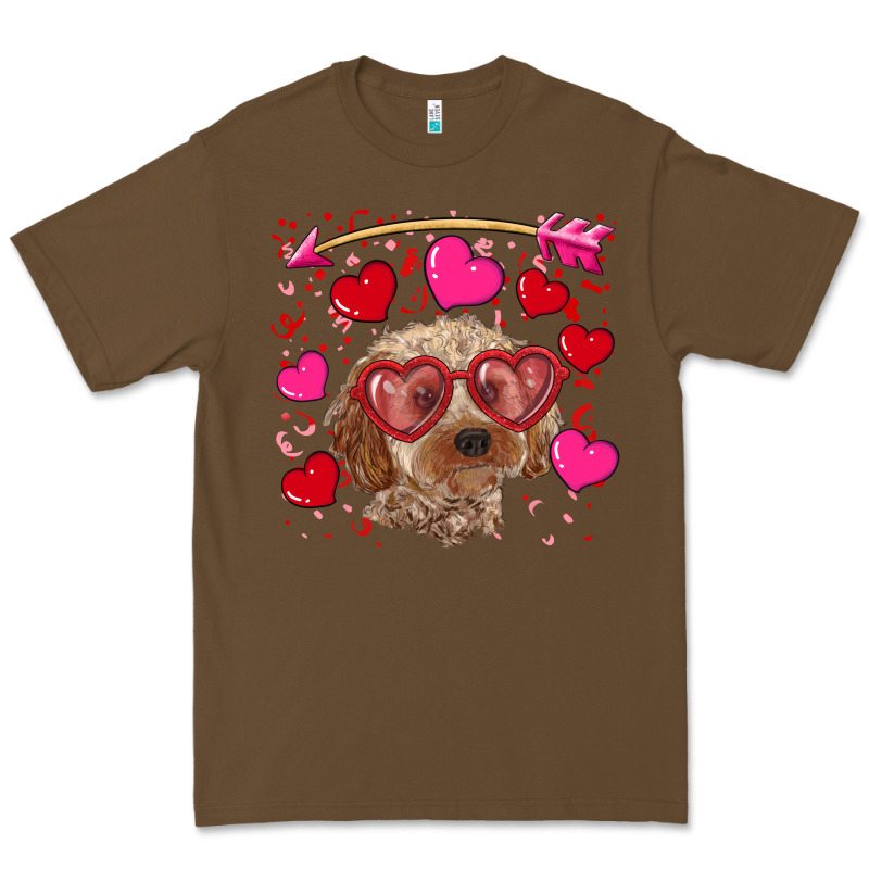 Valentine's Day Cockapoo Premium Tee by RanaPortraitStore | Teevron