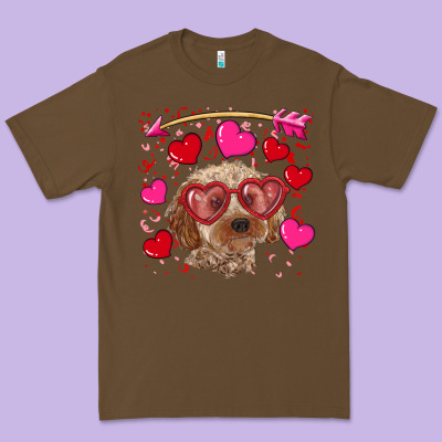 Premium Tee Valentine's day cockapoo