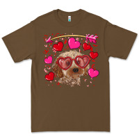 Cacao Valentine's day cockapoo Premium Tee - RanaPortraitStore