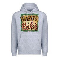 Heather Grey Santa Baby Premium Hoodie - Bettercallsaul
