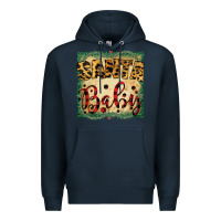 Navy Santa Baby Premium Hoodie - Bettercallsaul