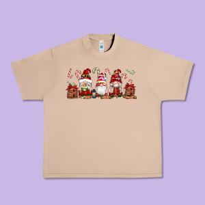Christmas Gnomes Urban Heavy Tee Designed By Artiststas