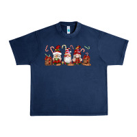 Navy Christmas Gnomes Urban Heavy Tee - Artiststas