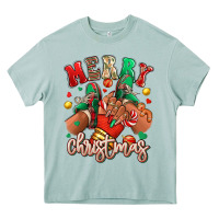 Arona Merry Christmas black girl sneakers Heavy Core Tee - RanaPortraitStore