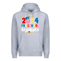 Heather Grey 2024 preschool graduate Premium Hoodie - JahusDesignShop