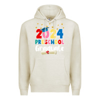 Oatmeal Heather 2024 preschool graduate Premium Hoodie - JahusDesignShop