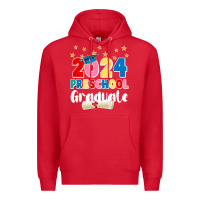 Red 2024 preschool graduate Premium Hoodie - JahusDesignShop