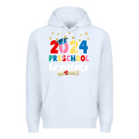 White 2024 preschool graduate Premium Hoodie - JahusDesignShop