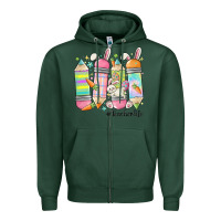 Sports Green teaching my favorite peeps Zipper Hoodie - MaliasSmallBusiness