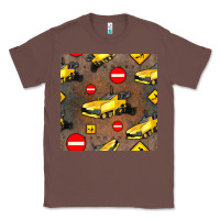 Chestnut asphalt paver seamless pattern Classic Tee - BundleAndBundleShop