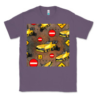 Lavender asphalt paver seamless pattern Classic Tee - BundleAndBundleShop