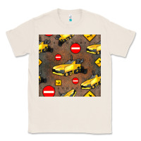Natural asphalt paver seamless pattern Classic Tee - BundleAndBundleShop