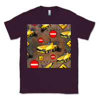Plum asphalt paver seamless pattern Classic Tee - BundleAndBundleShop