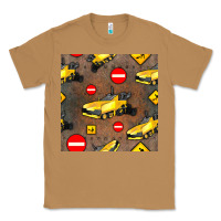 Asphalt Paver Seamless Pattern Classic Tee | Teevron